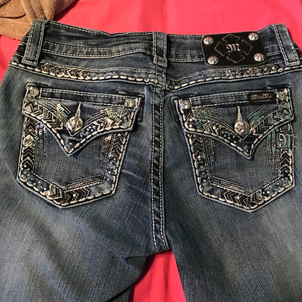 light blue miss me jeans