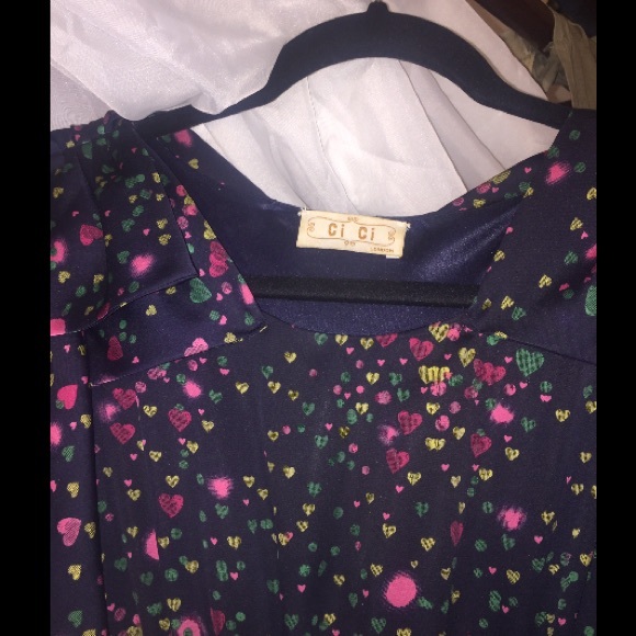 SALE💘CiCi Sweet & Romantic💕Bright Hearts Dress - Picture 2 of 3