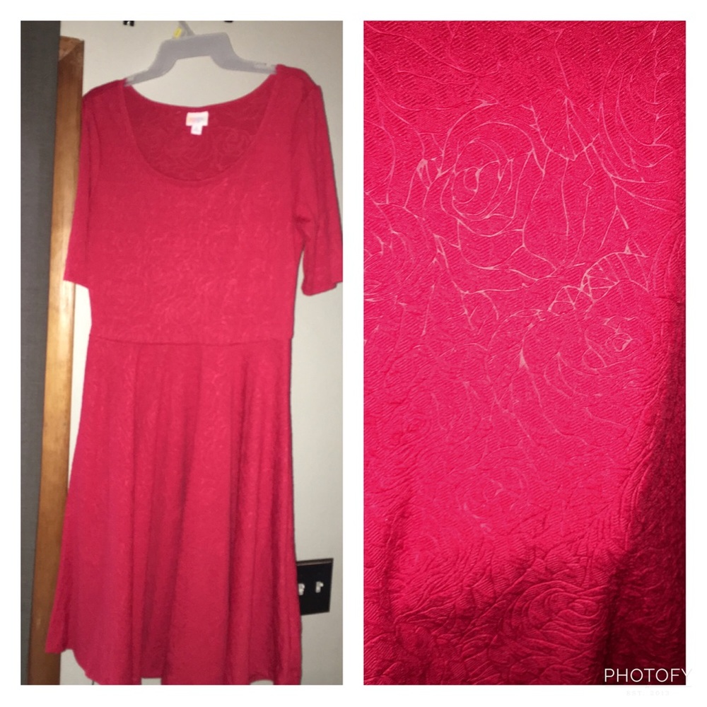 LULAROE XL ROSE NICOLE- UNICORN