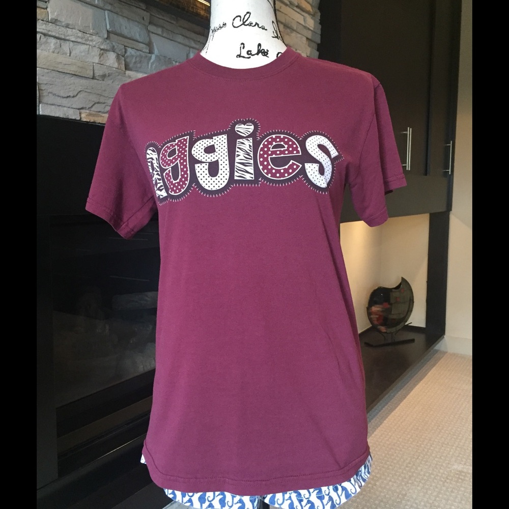 Juniors Texas Aggies T-shirt