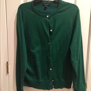Hunter Green Cardigan
