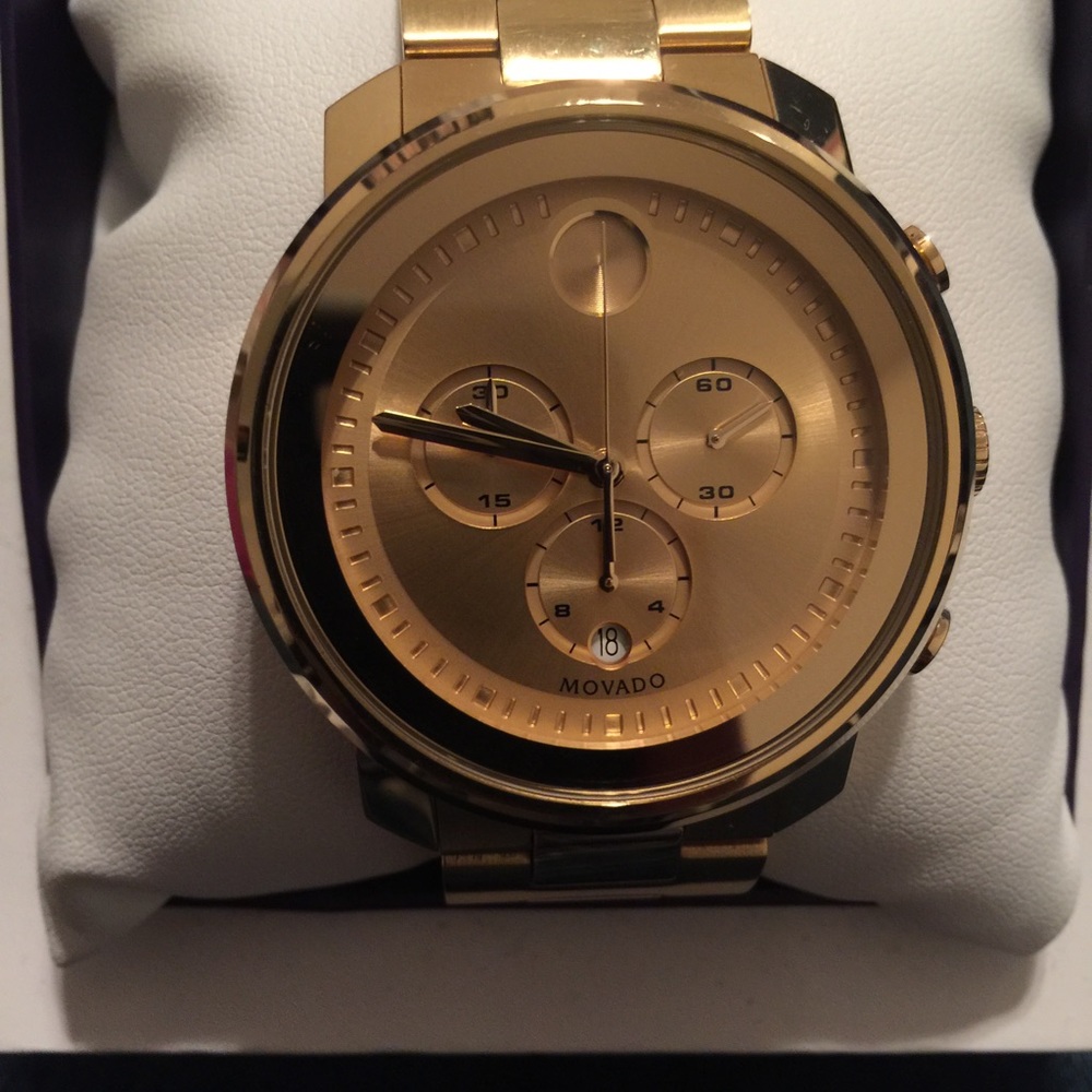 Men's Movado Bold Gold Watch