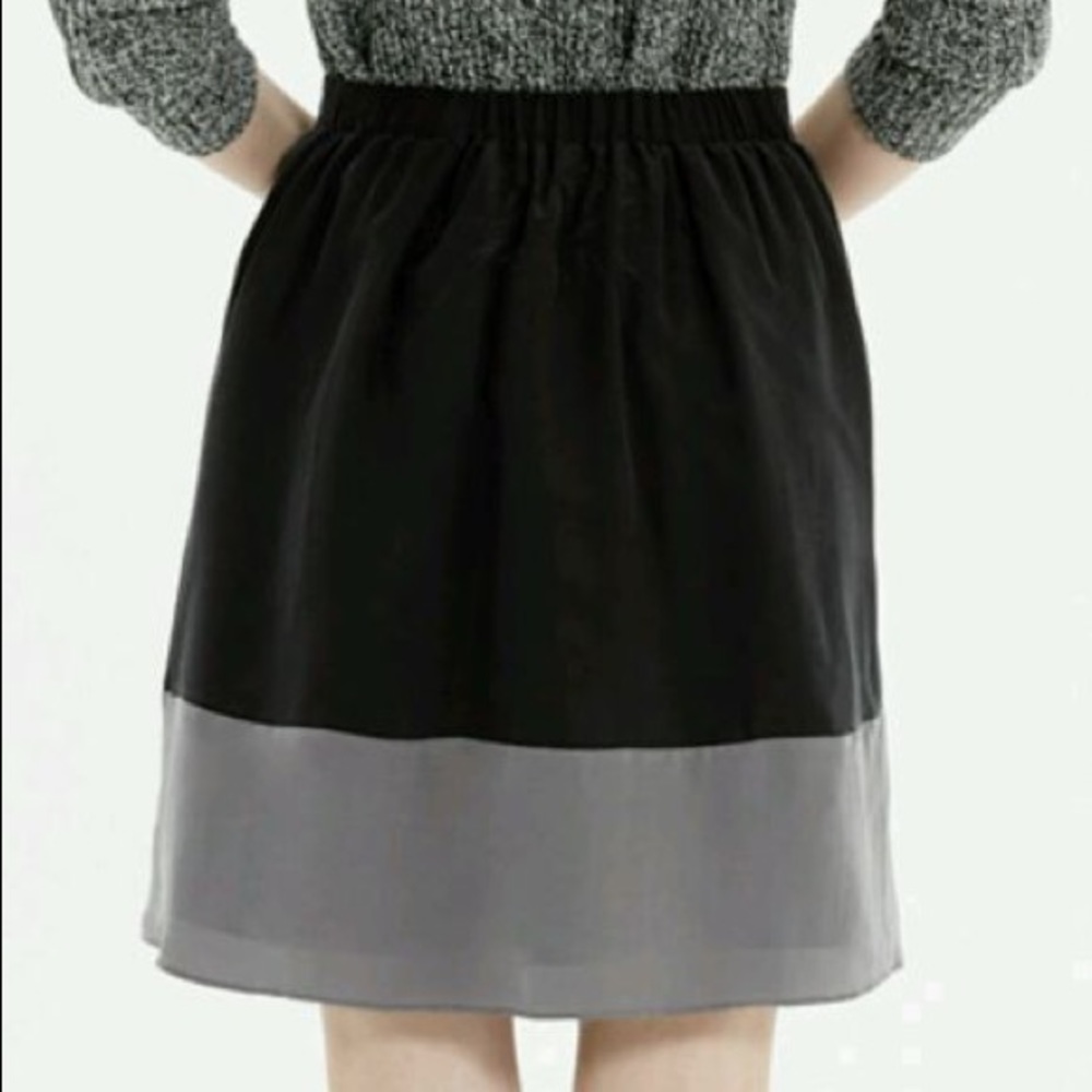 Madewell Silk Skirt, Small