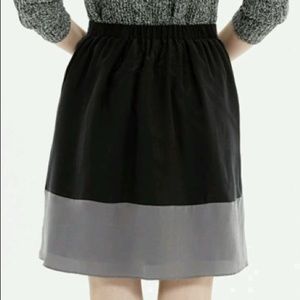 Madewell Silk Skirt, Small