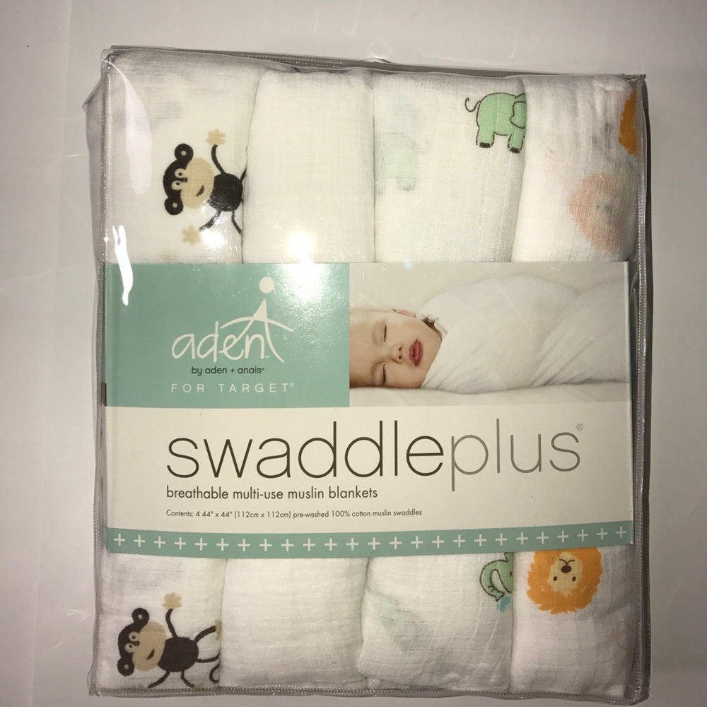 NWT Aden + Anais Baby Muslin Swaddle Blankets - Picture 1 of 2