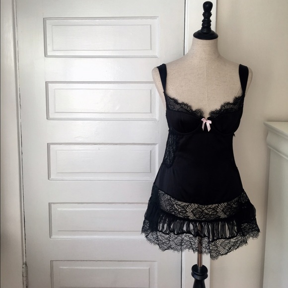 Victoria's Secret Other - Victoria's Secret 36C Black Lace Babydoll