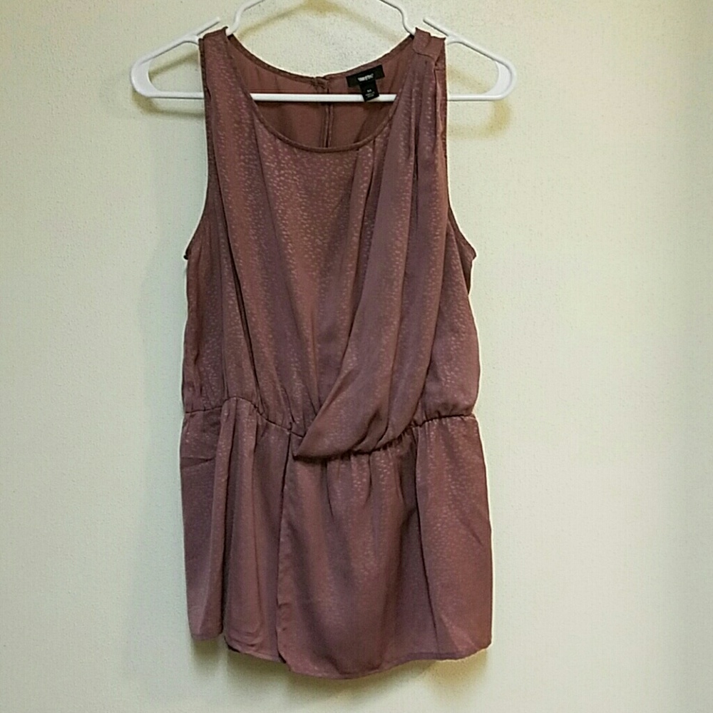 Silky dress tank