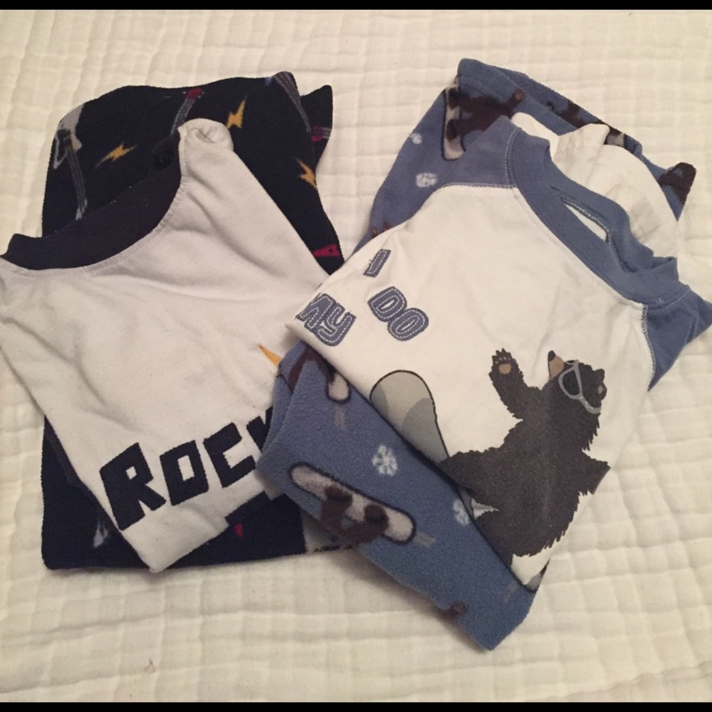 2 pair of Cozy Gymboree Pjs