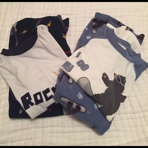 2 pair of Cozy Gymboree Pjs