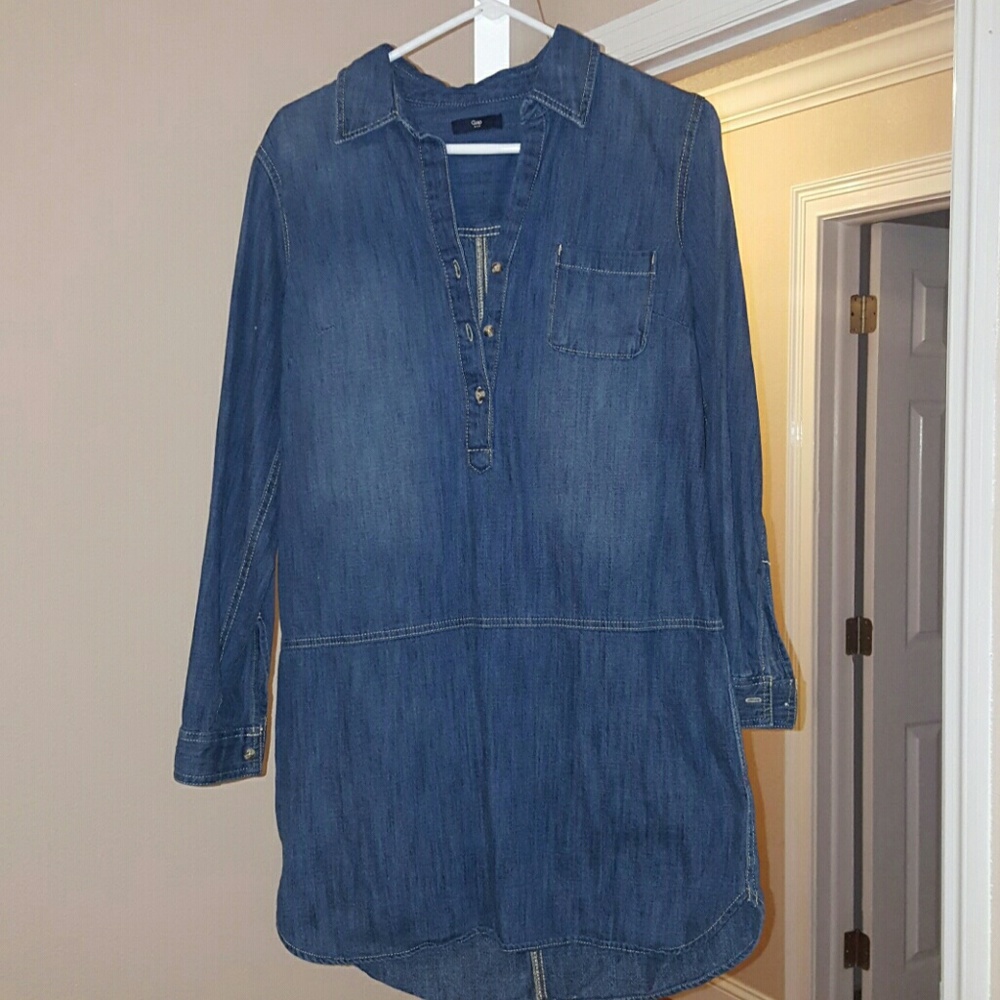 Gap denim dress