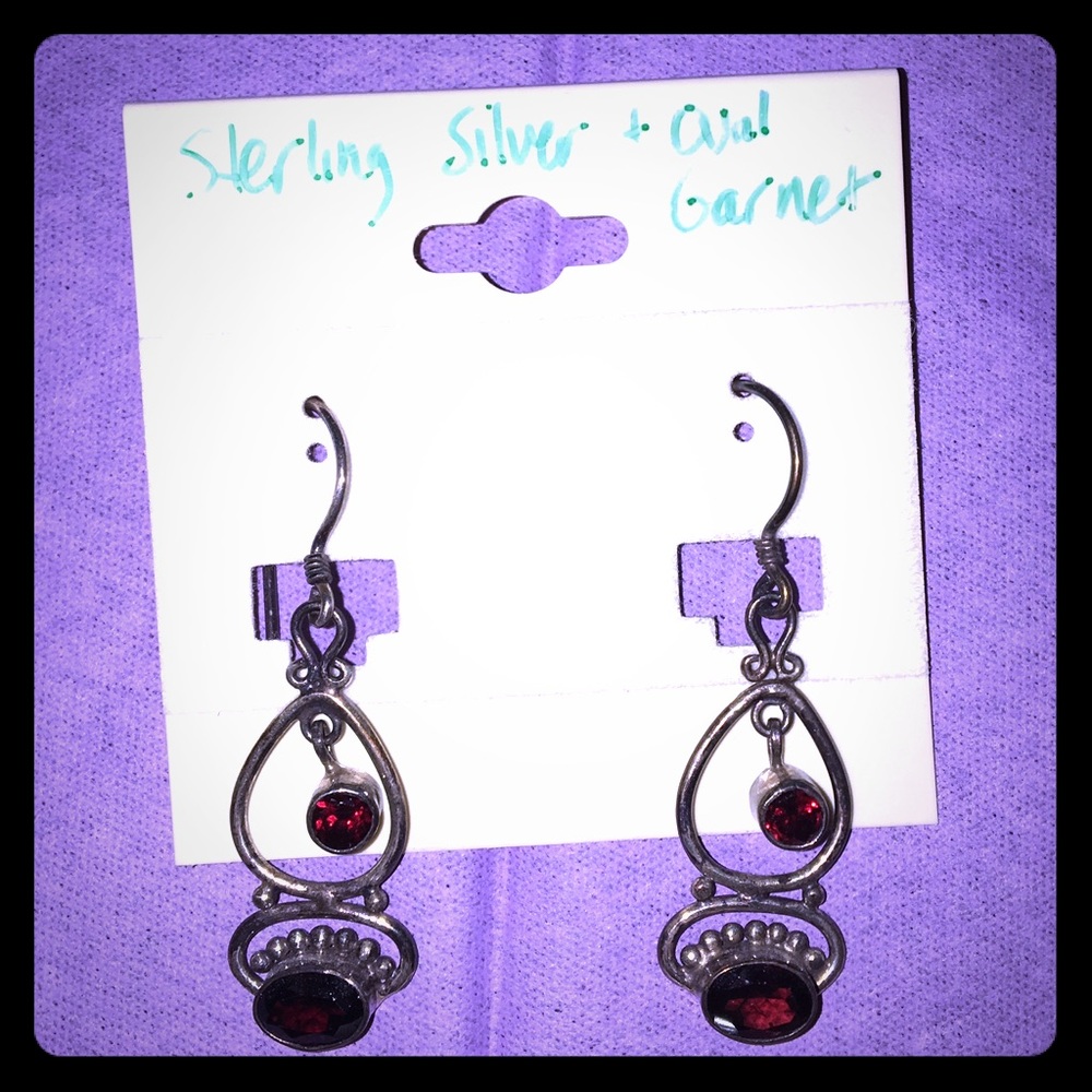 Sterling Silver Dangly Earrings