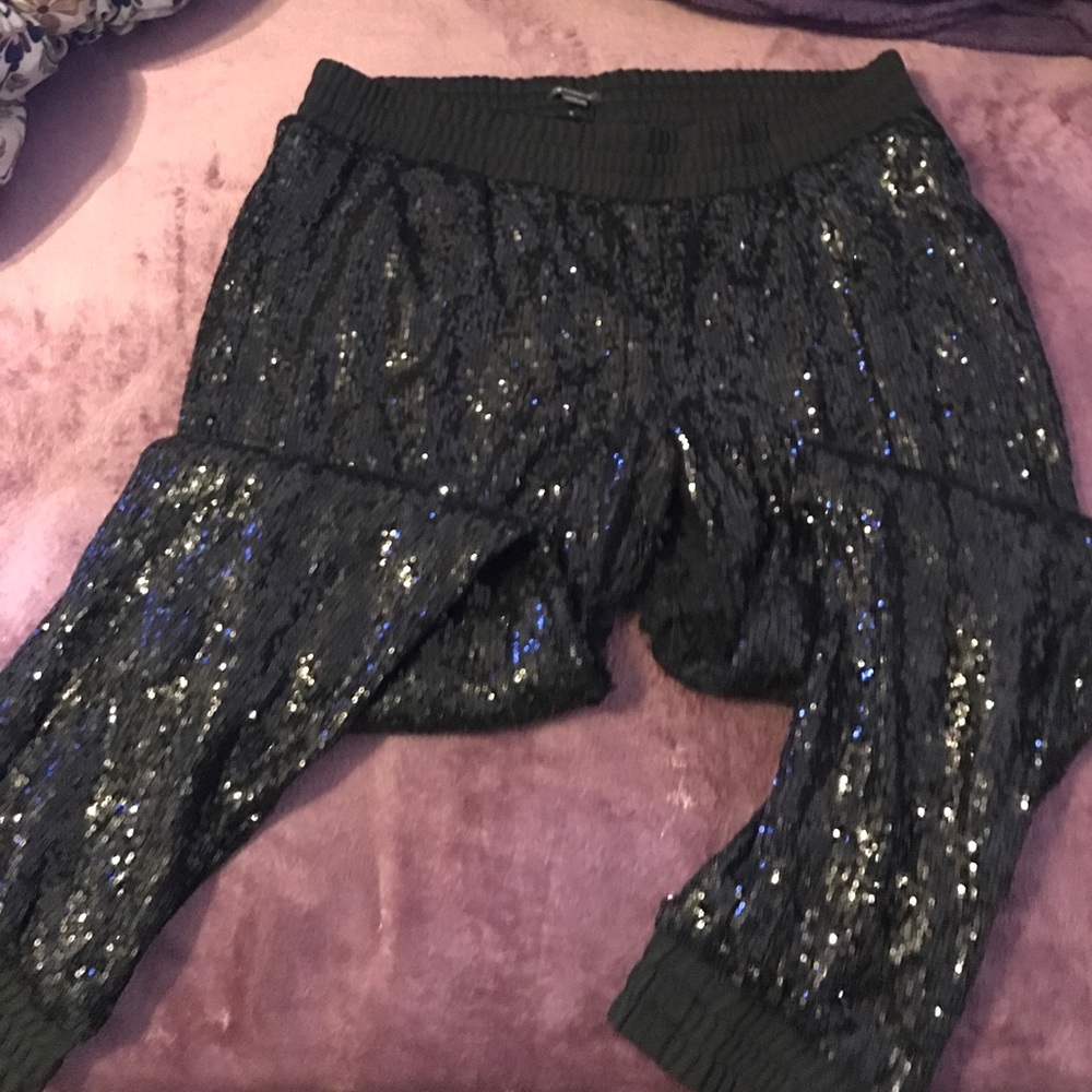 Sequin pants