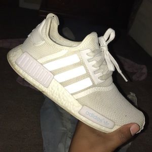 Size 9 nmds triple white