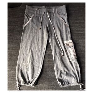 Bebe Sport Drawstring Capris