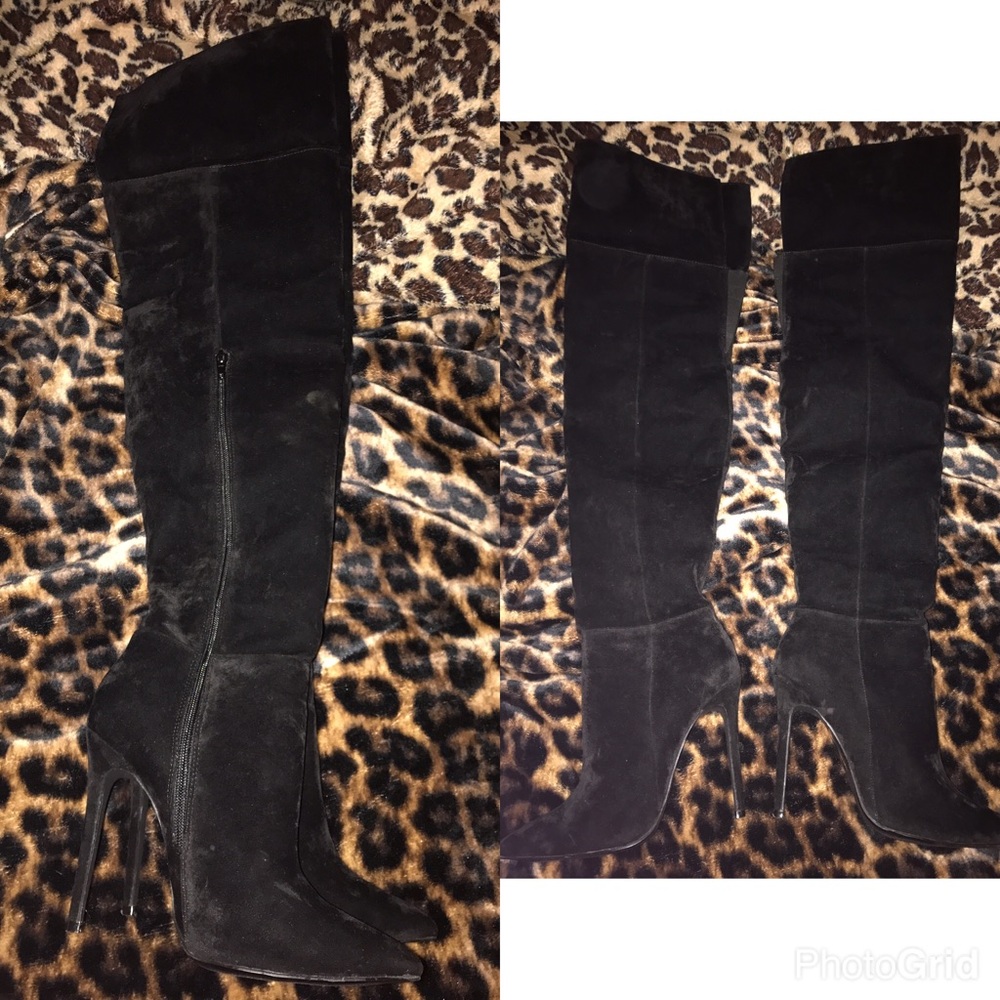 Lola Shoetique thigh high boots