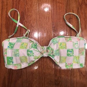 Lilly Pulitzer Patchwork Bikini Top