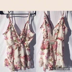 Floral romper