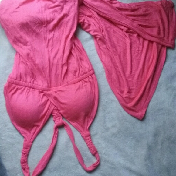 Pink Rose Dress ~Large~ - Picture 3 of 8