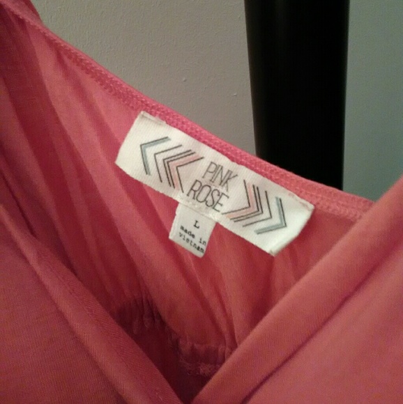 Pink Rose Dress ~Large~ - Picture 7 of 8