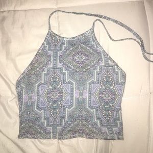 Cute reversible haulter top