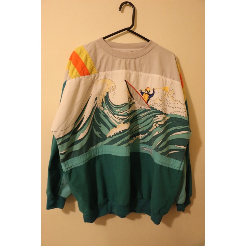 Adidas Devils Toenail Kayaking Sweater. - Picture 1 of 4