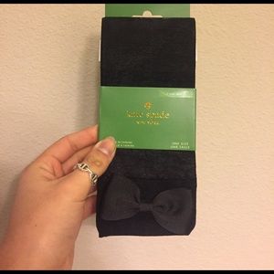 Kate Spade bow ankle socks