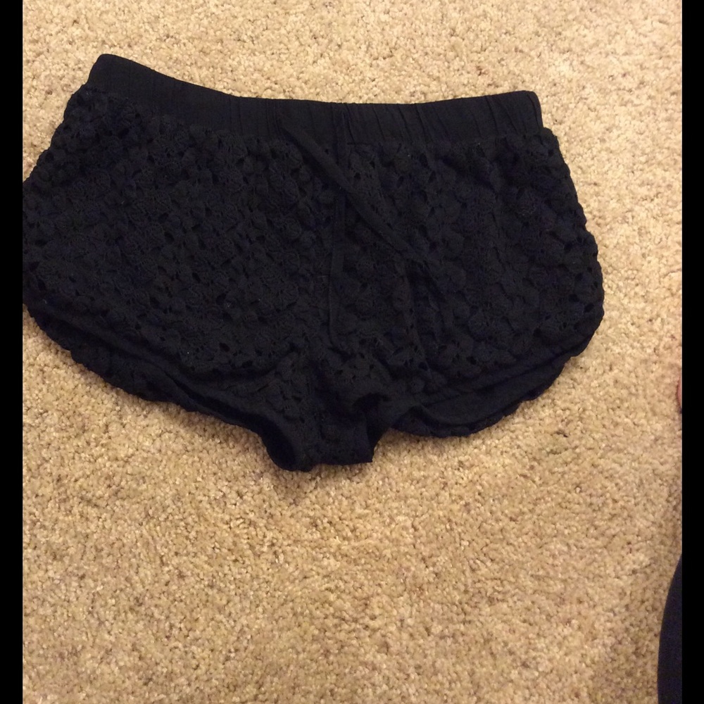 Black shorts