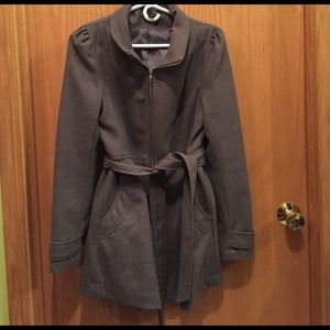 H&M gray coat size 10