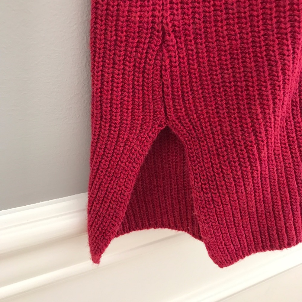 NWT LOFT Bell-sleeved Ribbed Sweater Size XL - Picture 4 of 8