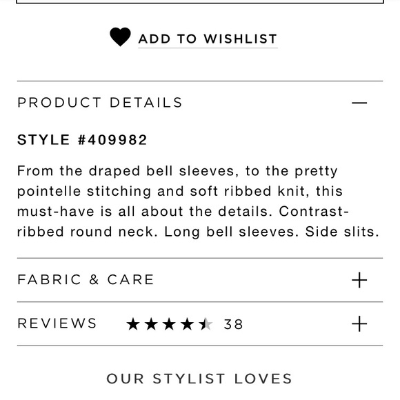 NWT LOFT Bell-sleeved Ribbed Sweater Size XL - Picture 6 of 8