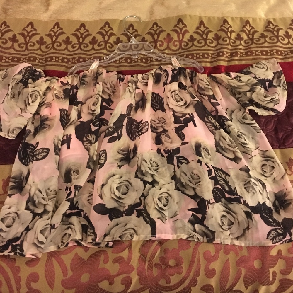 Guess Floral Print Top