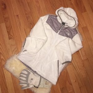 North Face Jacket and Gloves