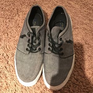 Gray Polo Ralph Lauren Shoes
