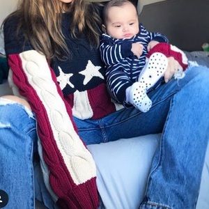 Hand knitted vintage Tommy Hilfiger Sweater SZ XL