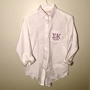 Sigma Kappa professional Button-up top