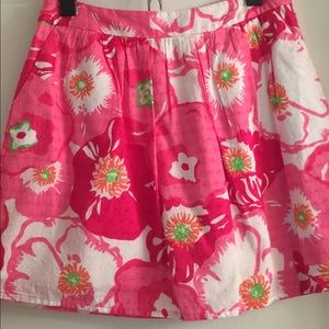 Lilly Pulitzer Whitley Skirt in Scarlet Begonia