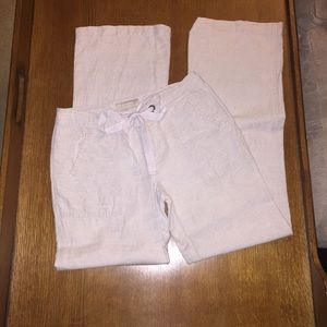 Banana Republic linen pants size 2