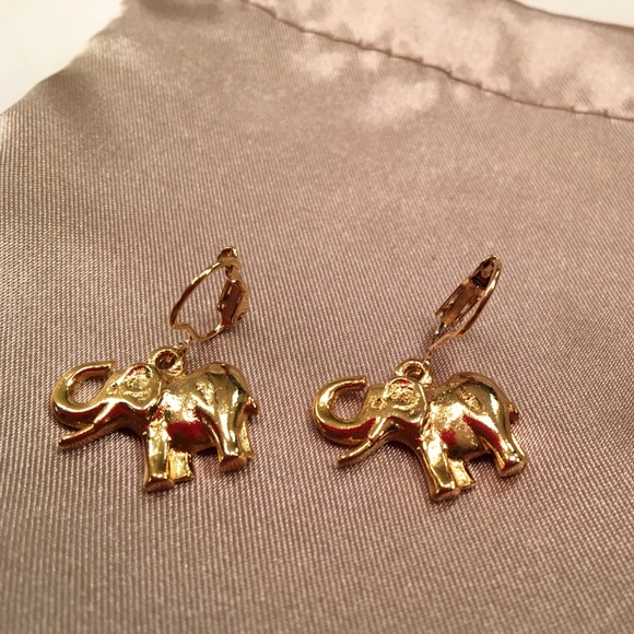 Elephant earrings - Picture 2 of 2