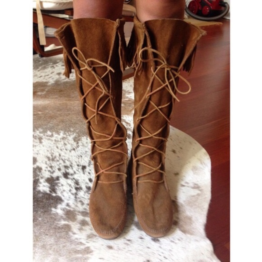 Fringe boots - Picture 3 of 4