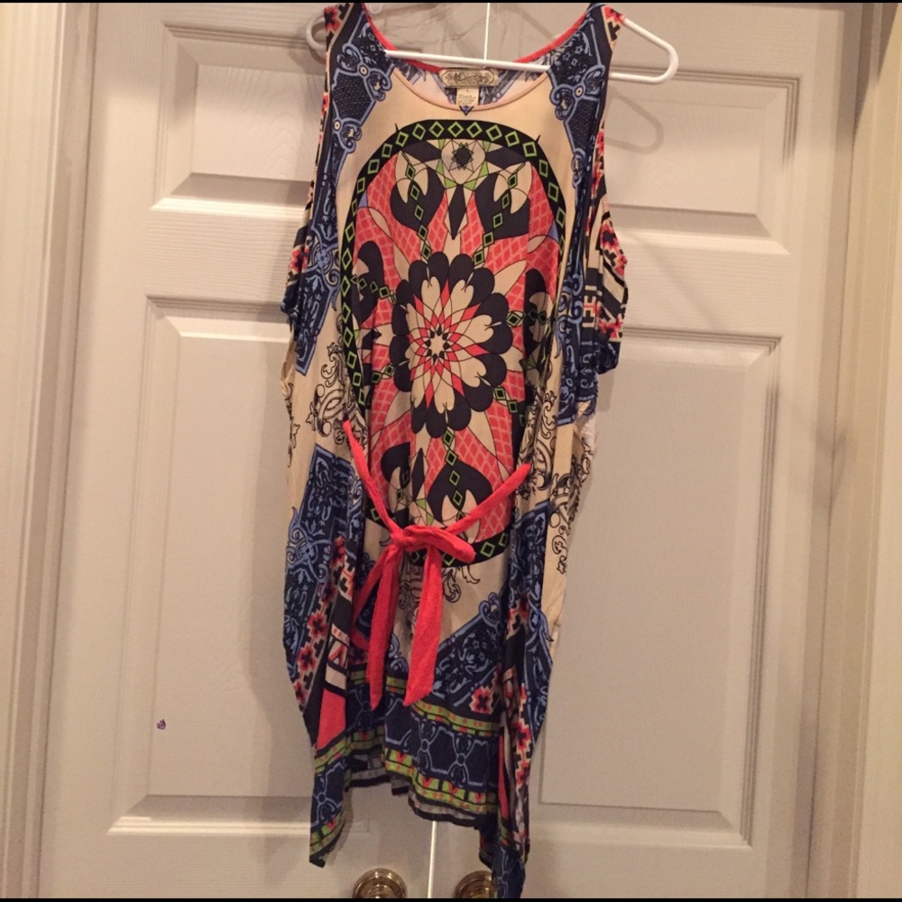 {Flying Tomato} Colorful dress/tunic.