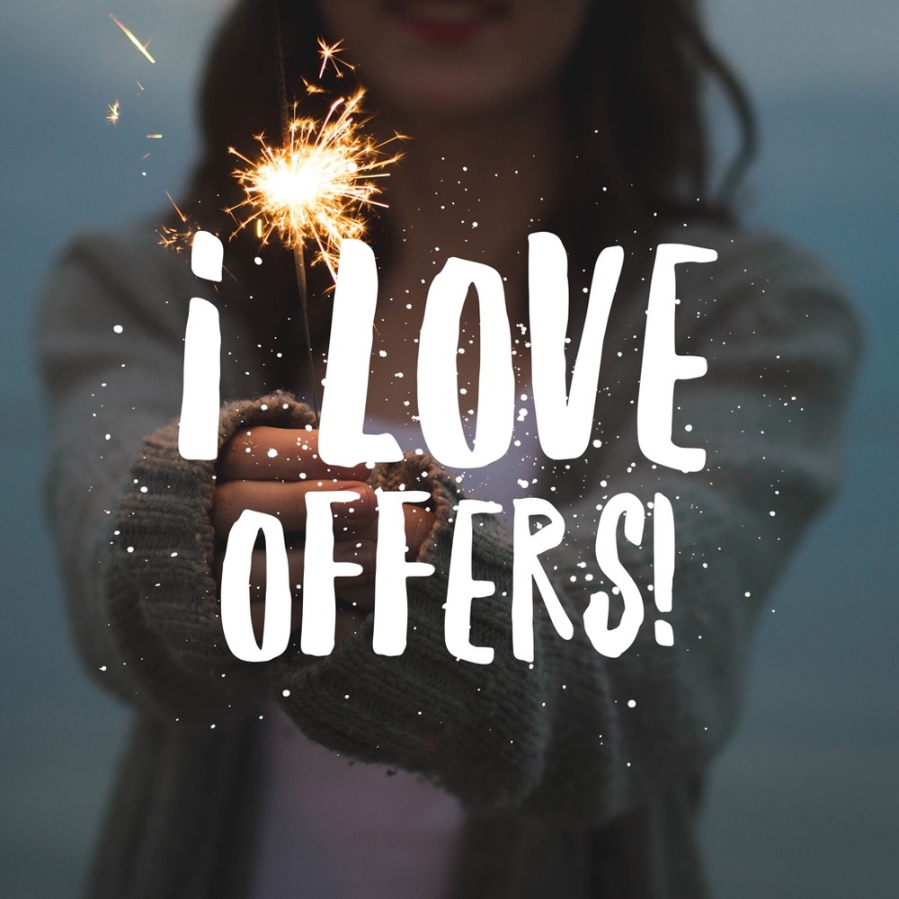 Use that offer button and we can negotiate! 😉