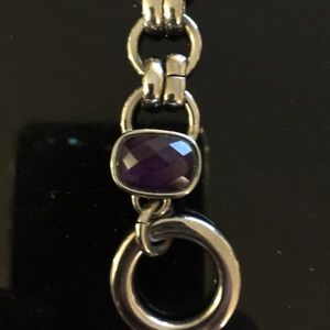 D/k white metal bracelet