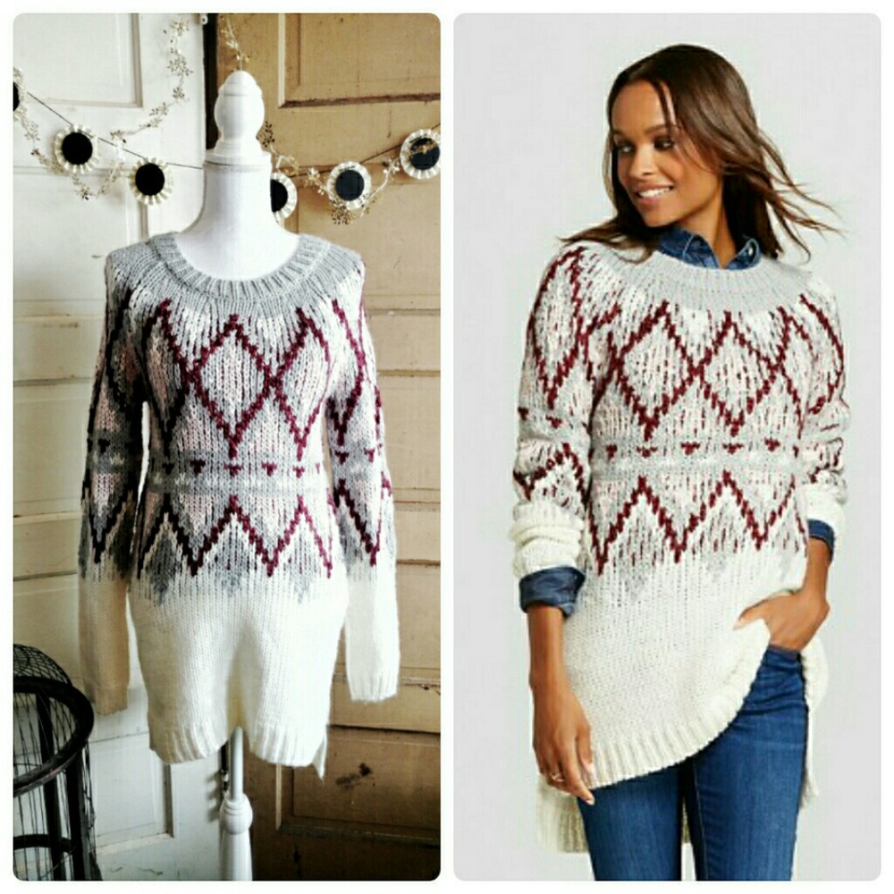 NWOT Merona Alpaca Blend Tunic Sweater