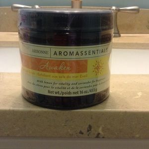 Arbonne Awaken sea salt scrub