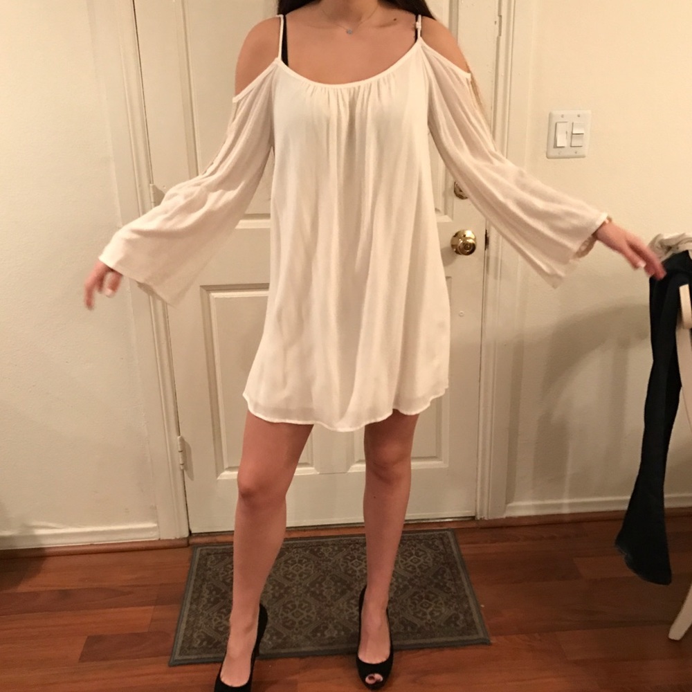 A tunic dress