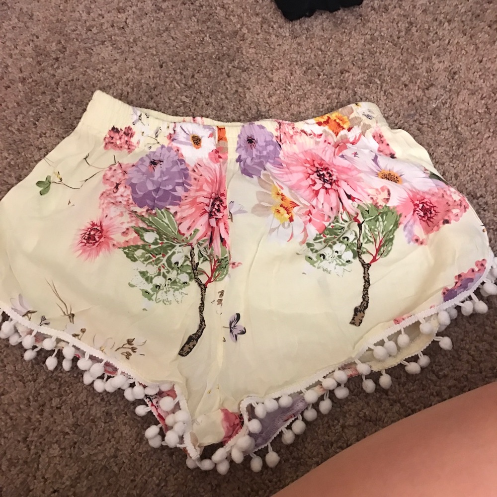 Floral shorts
