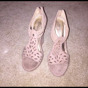 Taupe madden girl wedges