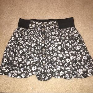 american eagle floral skirt