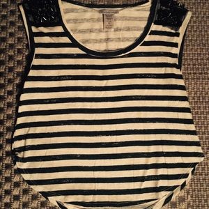 Charlotte Russe embellished tee