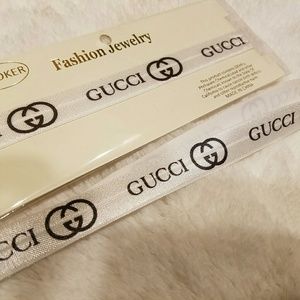 Choker and matching headband